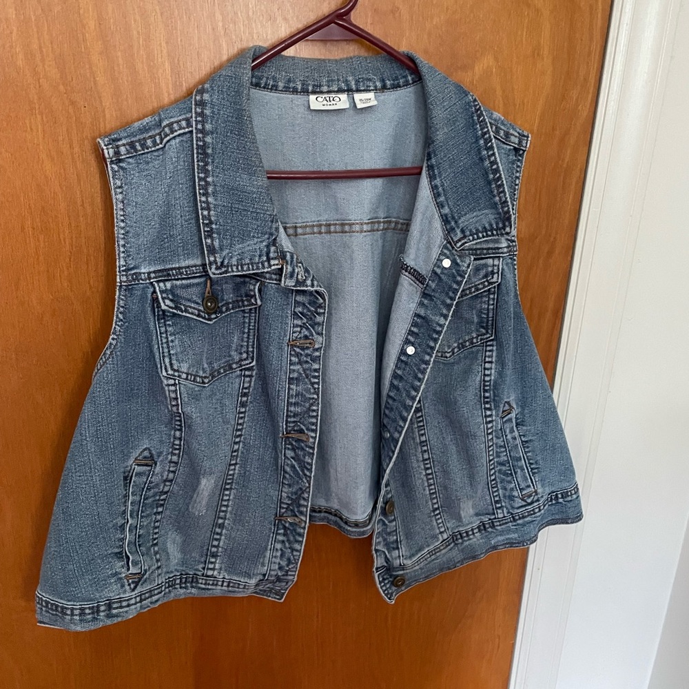 Denim vest